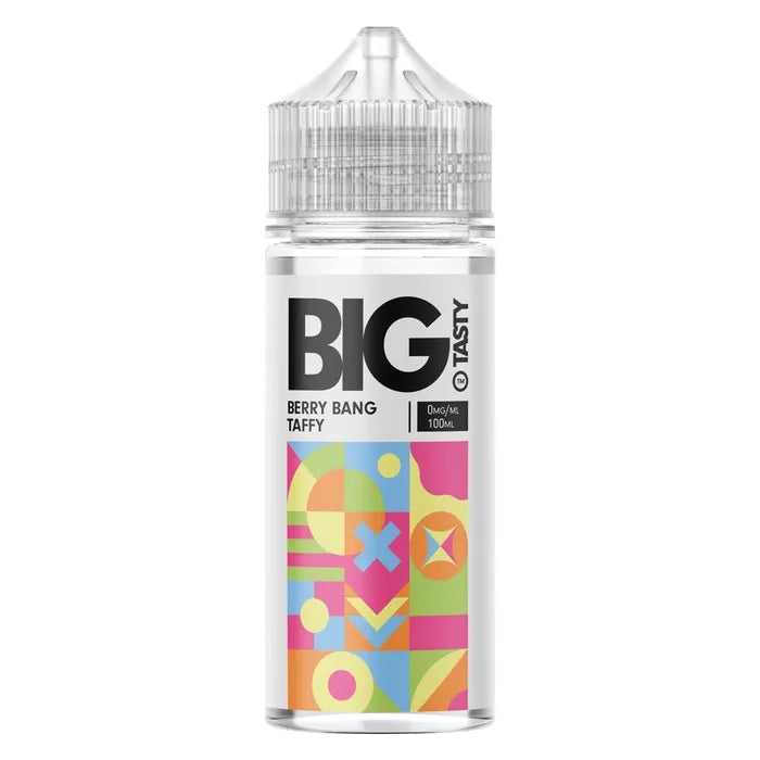 THE BIG TASTY CANDY RUSH BERRY BANG TAFFY SHORTFILL E-LIQUID 100ML