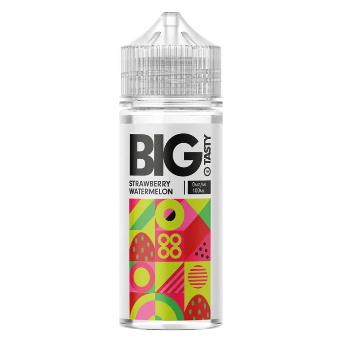 THE BIG TASTY CANDY RUSH STRAWBERRY WATERMELON SHORTFILL E-LIQUID 100ML