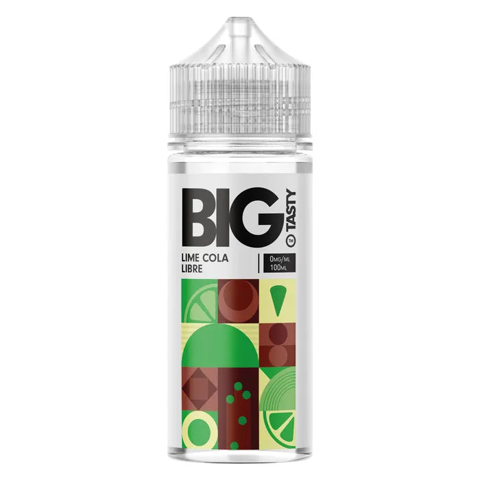 THE BIG TASTY JUICED LIME COLA LIBRE SHORTFILL E-LIQUID 100ML