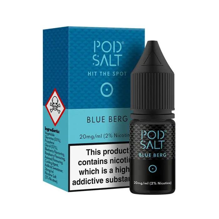 POD SALT CORE BLUE BERG NIC SALT E-LIQUID 10ML