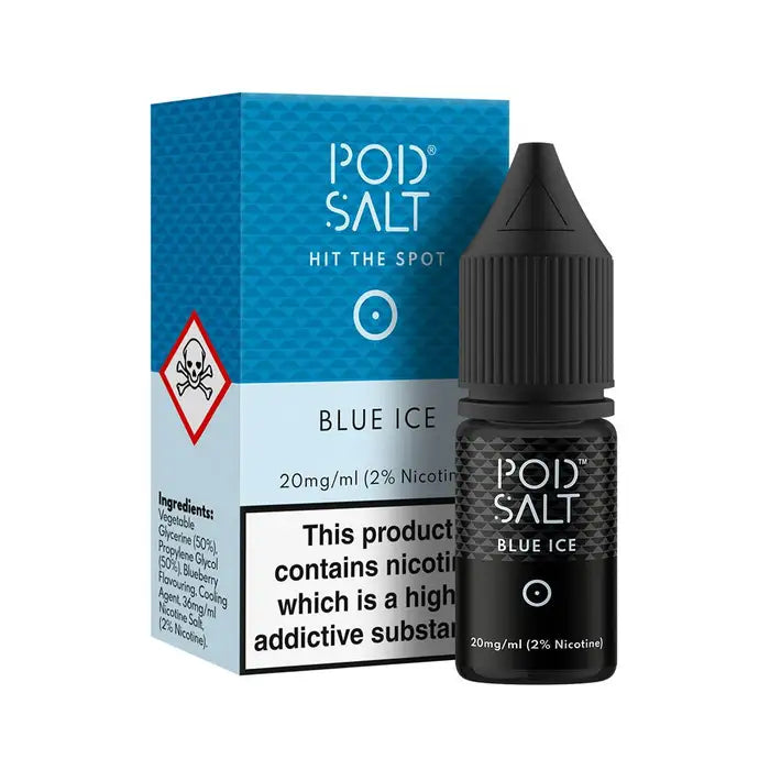 POD SALT CORE BLUE ICE NIC SALT E-LIQUID 10ML