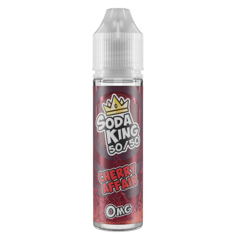 SODA KING 50/50 CHERRY AFFAIR SHORTFILL E-LIQUID 50ML