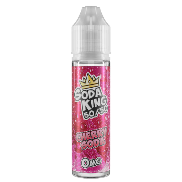 SODA KING 50/50 CHERRY SODA SHORTFILL E-LIQUID 50ML