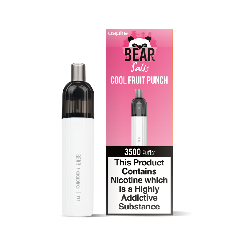 BEAR+ ASPIRE R1 COOL FRUIT PUNCH DISPOSABLE