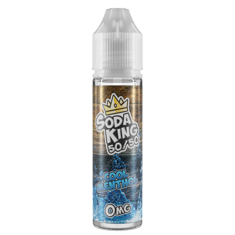 SODA KING 50/50 COOL MENTHOL SHORTFILL E-LIQUID 50ML