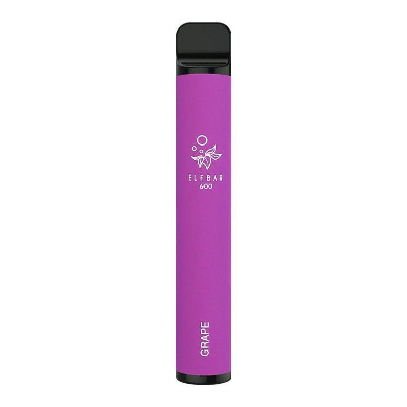 ELF BAR GRAPE DISPOSABLE VAPE 600 PUFFS