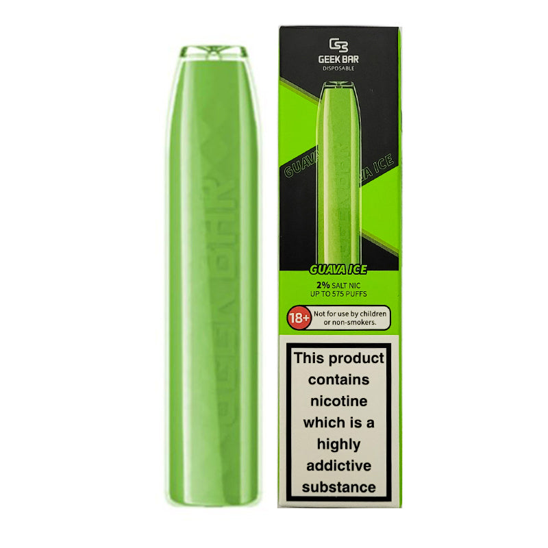 GEEK BAR GUAVA ICE DISPOSABLE VAPE 575 PUFFS