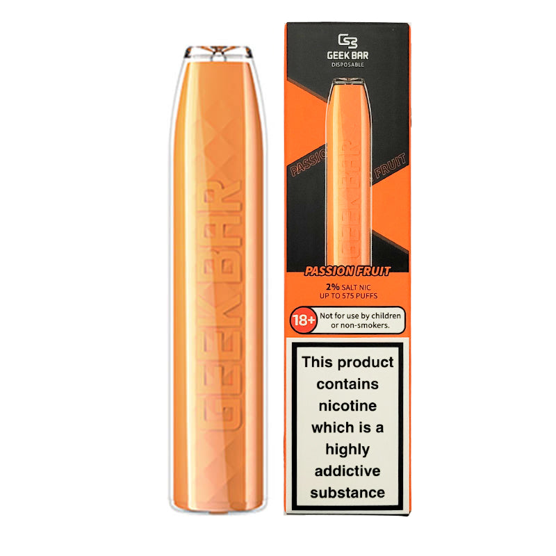 GEEK BAR PASSION FRUIT DISPOSABLE VAPE 575 PUFF