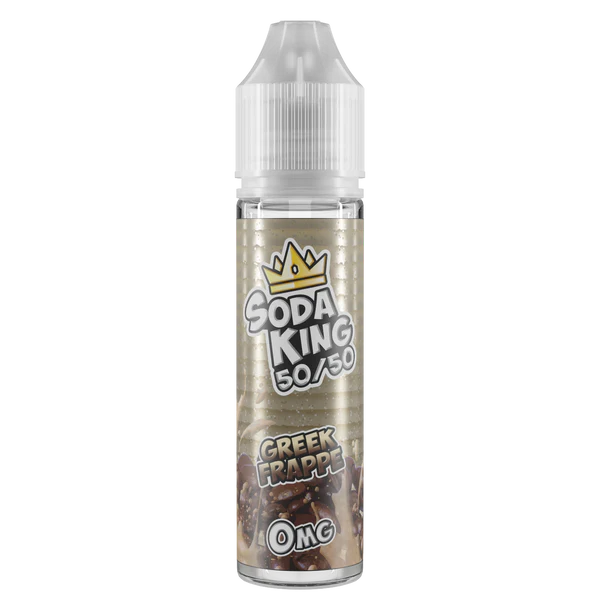 SODA KING 50/50 GREEK FRAPPE SHORTFILL E-LIQUID 50ML