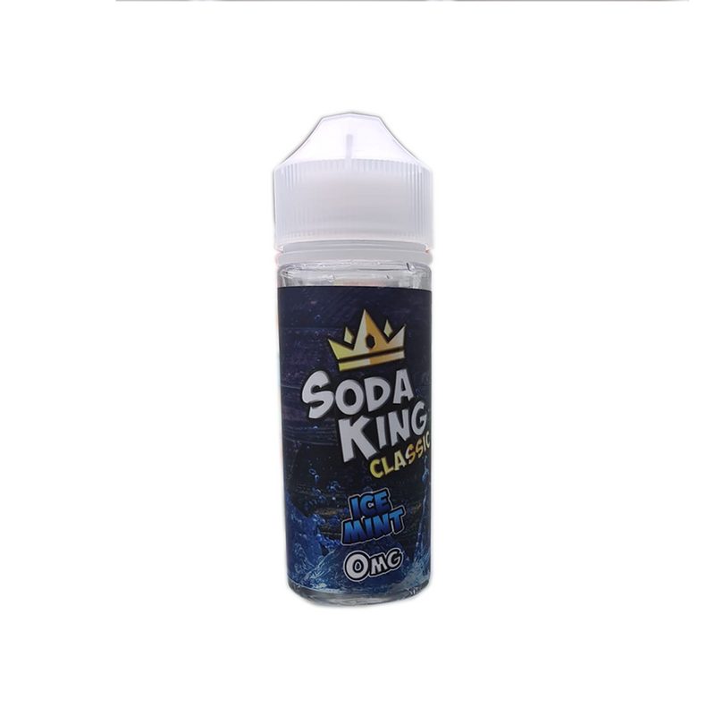 SODA KING CLASSIC ICE MINT E-LIQUID SHORTFILL 100ML