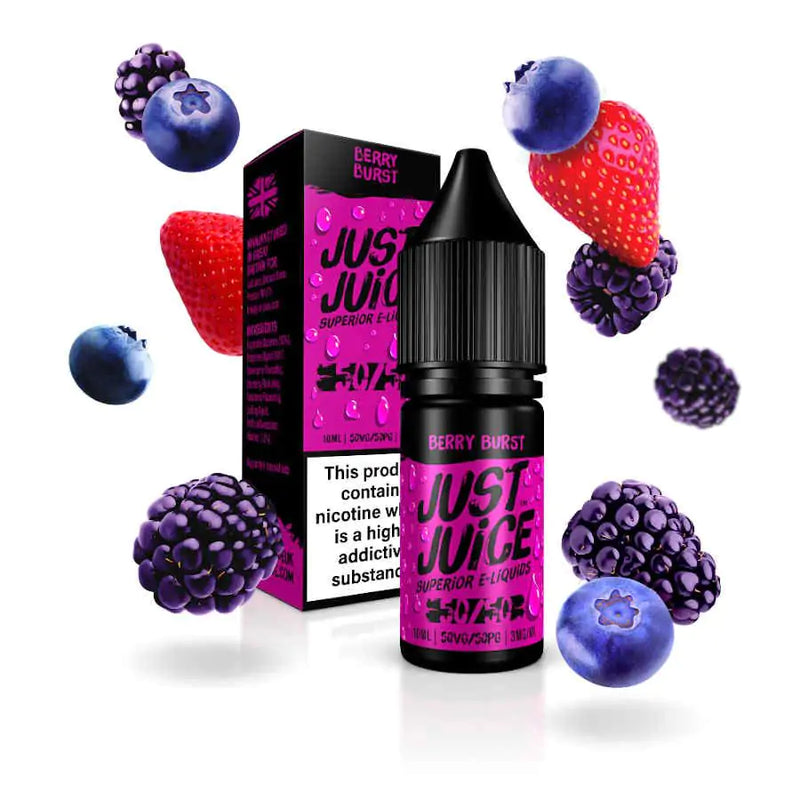 JUST JUICE BERRY BURST 50/50 E-LIQUID 10ML