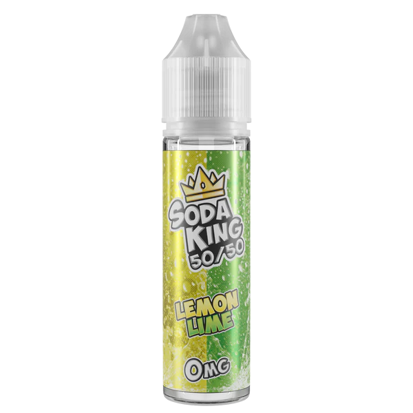 SODA KING 50/50 LEMON LIME SHORTFILL E-LIQUID 50ML