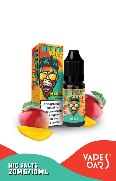 VAPES BARS NITTY JUICE MANGO 10mg/20mg