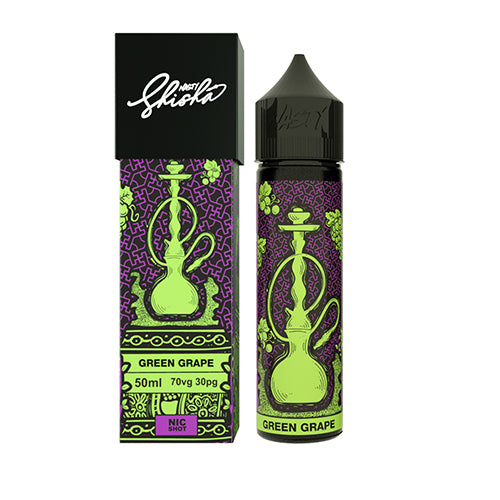 NASTY SHISHA GREEN GRAPE SHORTFILL