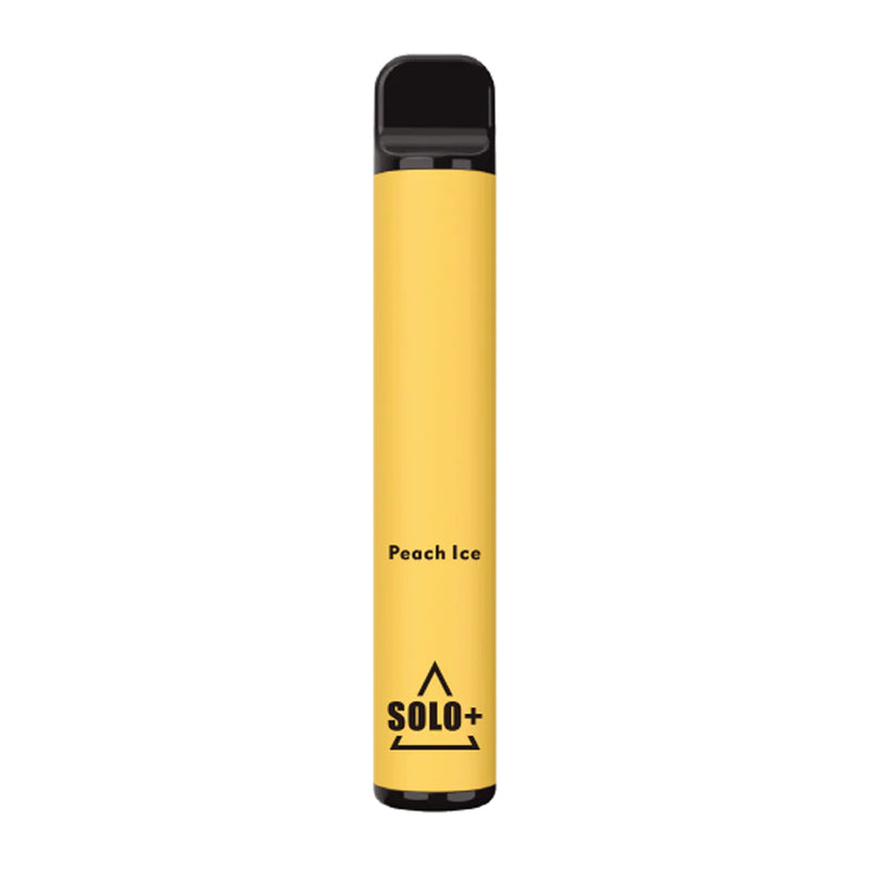 SOLO PLUS PEACH ICE 600 PUFFS DISPOSABLE VAPE