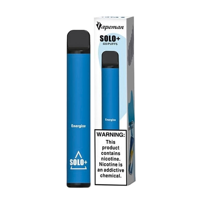 SOLO PLUS ENERGY DRINK 600 PUFFS DISPOSABLE VAPE