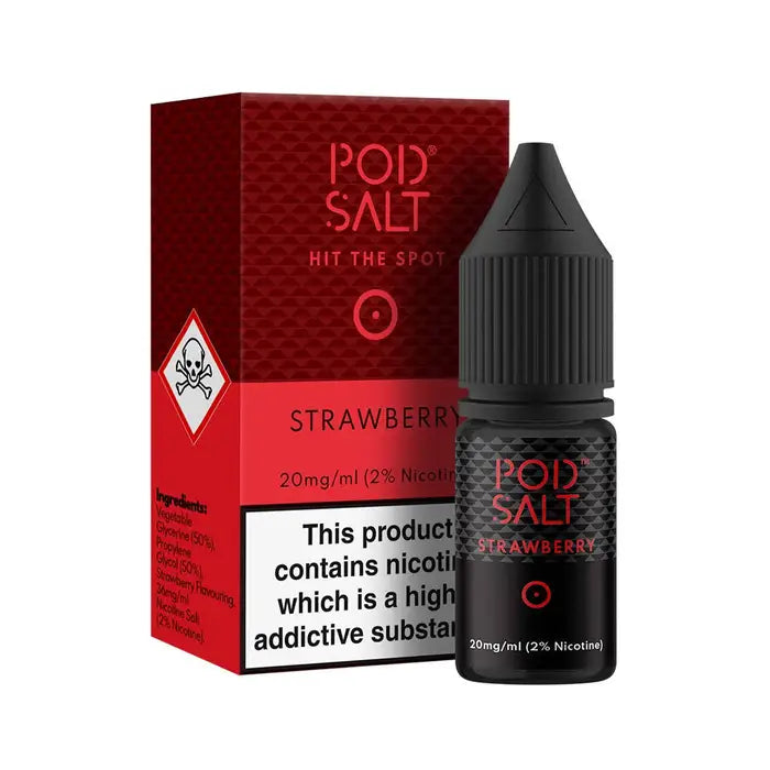 POD SALT CORE STRAWBERRY NIC SALT E-LIQUID 10ML