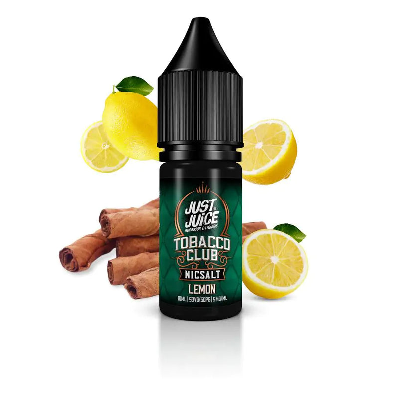 JUST JUICE LEMON TOBACCO NIC SALT E-LIQUID 10ML