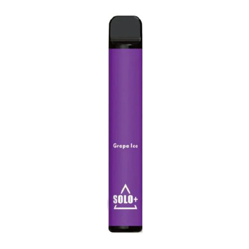 SOLO PLUS GRAPE ICE 600 PUFFS DISPOSABLE VAPE